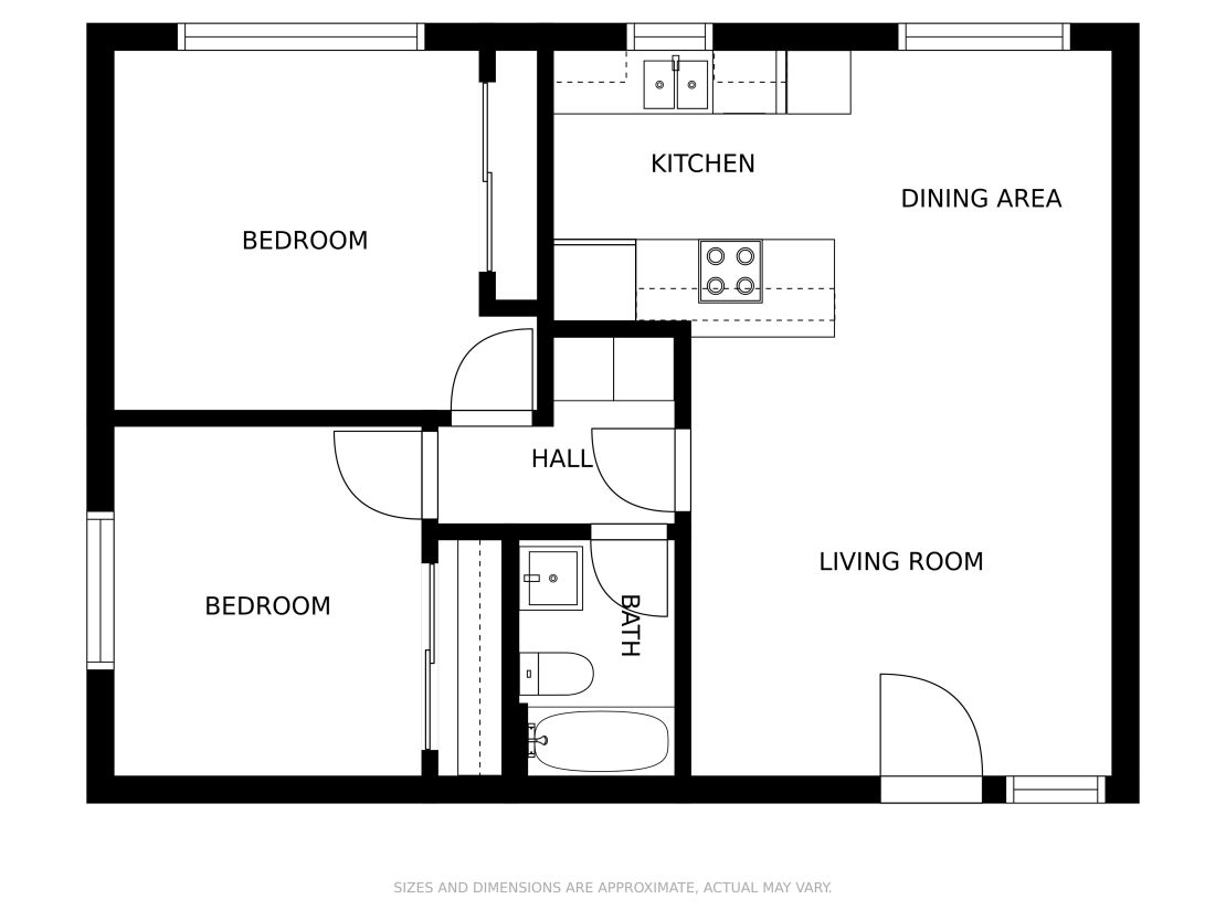 1318 Amthyst Unit F floor plan